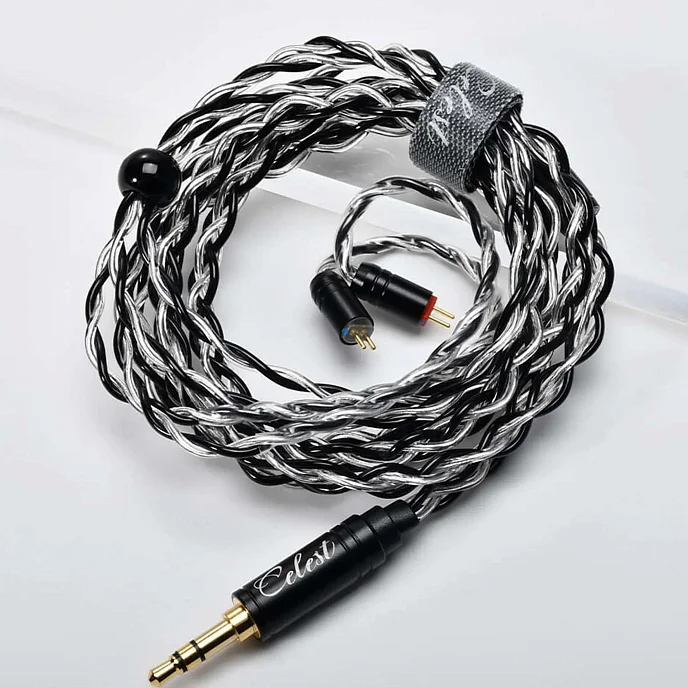 Кабель Celest Aura 2-pin 3.5mm Black - рис.7