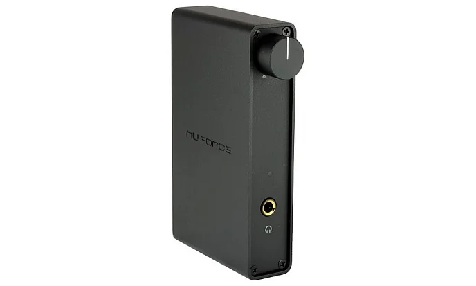Усилитель для наушников с ЦАП Nu Force Icon HD Black - рис.0