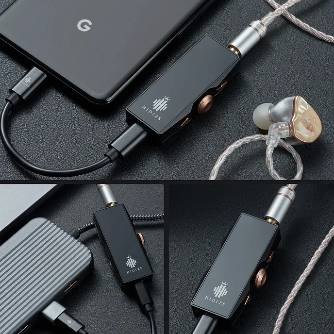 Усилитель для наушников с ЦАП Hidizs S8 Pro Silver - рис.6