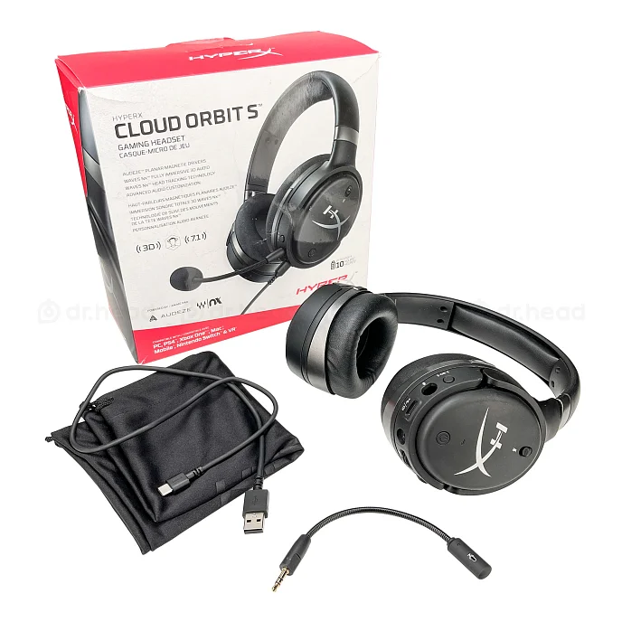Игровая гарнитура HyperX Cloud Orbit S gun metal полноразмерная игровая гарнитура (SN C1X22200X5)_Уценка - рис.0