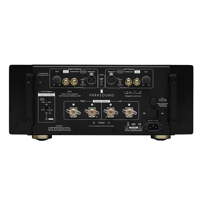 Усилитель мощности Parasound JC5 Black - рис.2
