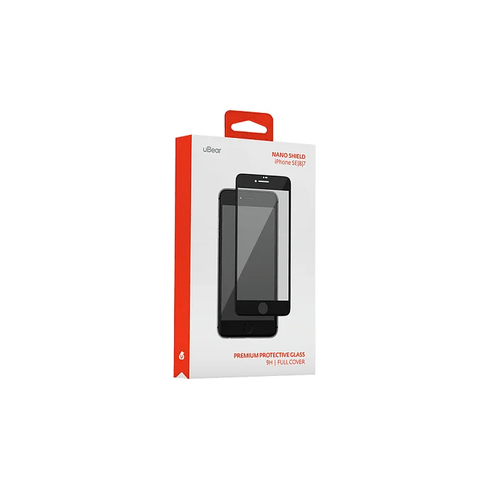 Защитное стекло uBear Nano Shield 2.5D for Apple iPhone SE, 8, 7 - рис.2