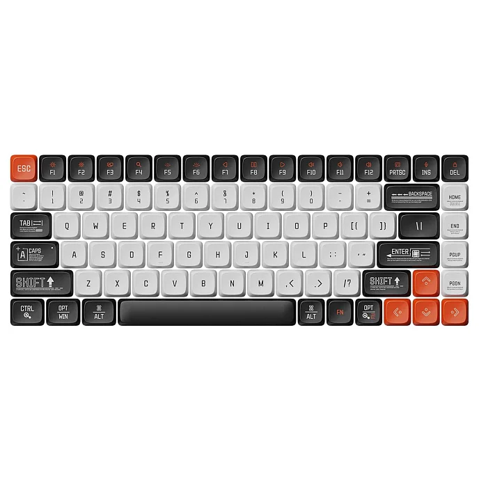 Кейкапы LOFREE Keycaps ALERT - рис.0