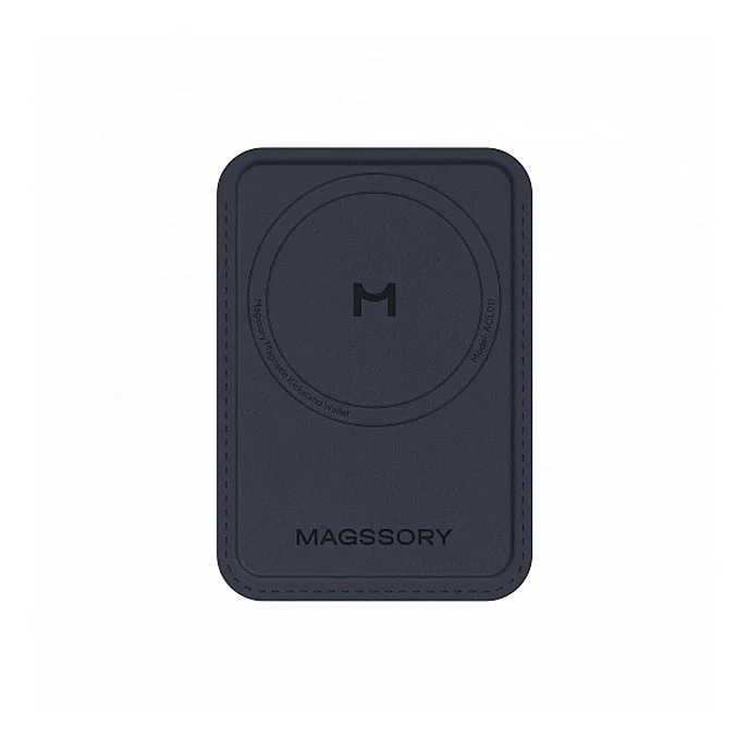 Чехол для смартфонов Magssory Duo Magnetic Kickstand Wallet Blue - рис.1