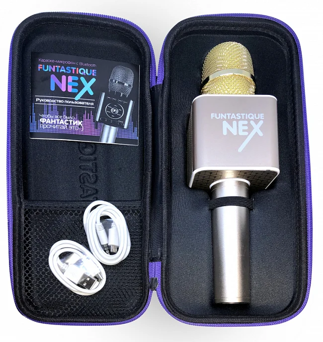 Микрофон Funtastique FM01 gold - рис.4