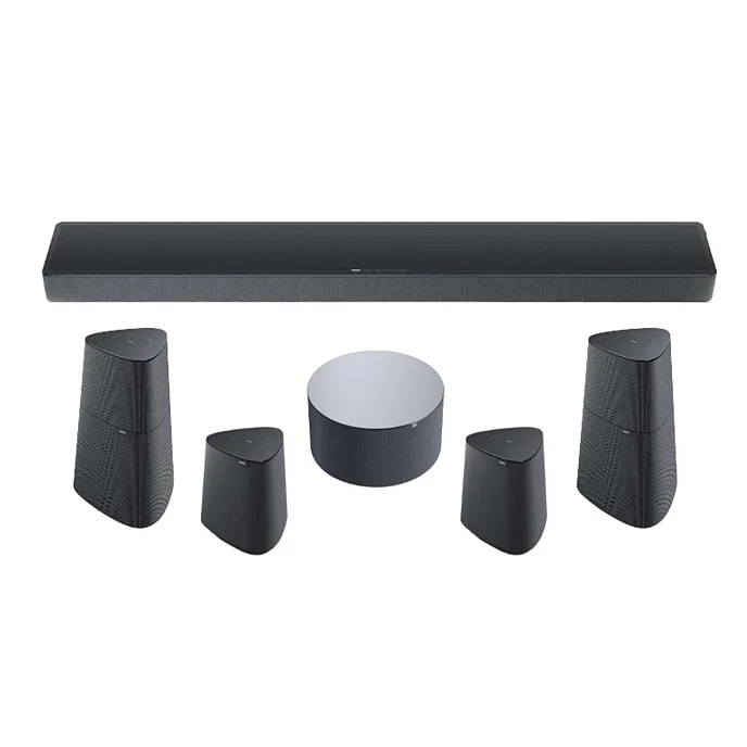 Саундбар Loewe Klang Bar5 mr + Klang mr1 + Klang mr3 Basalt Grey - рис.0