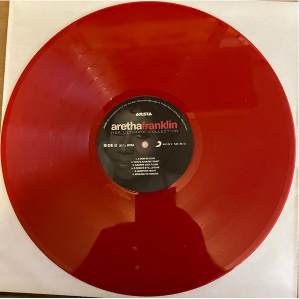 Виниловая пластинка Aretha Franklin – Her Ultimate Collection Red LP - рис.3