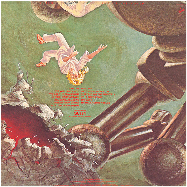 Виниловая пластинка Queen News Of The World LP - рис.1