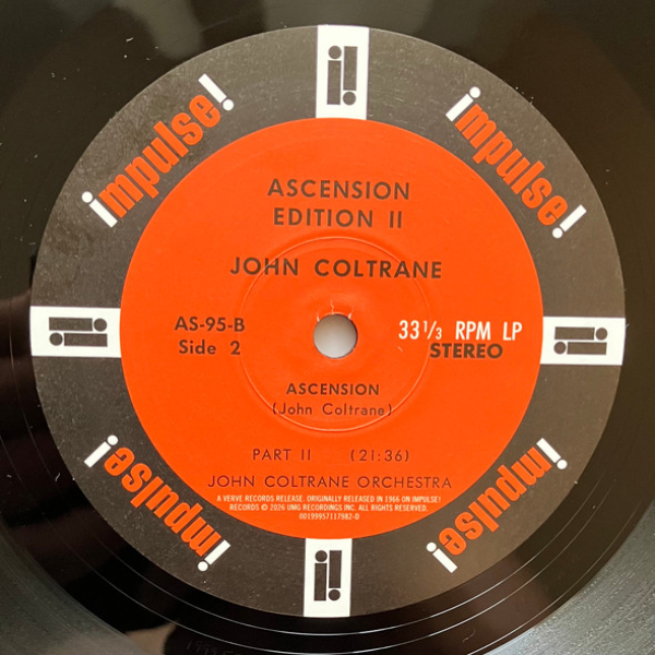 Виниловая пластинка John Coltrane – Ascension I & II (Analogue) - 2LP - рис.7