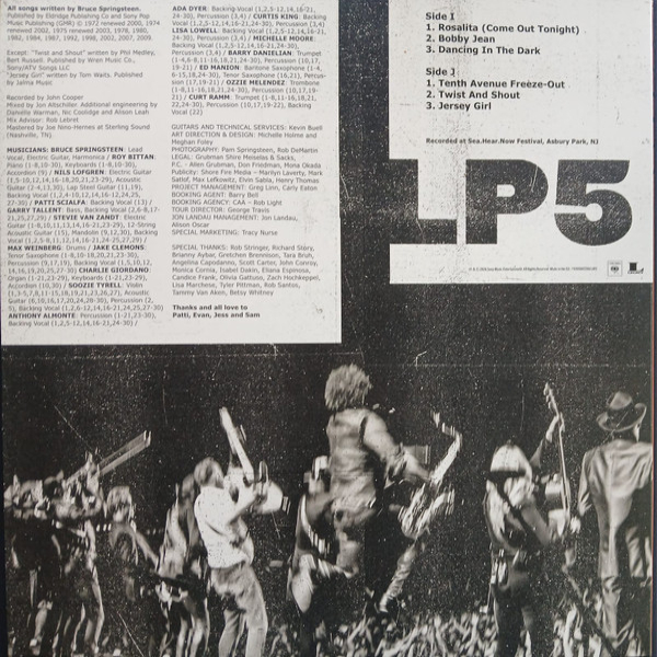 Бокс-сет Springsteen & E Street Band – Live From Asbury Park - 2024 (Box-set) - 5LP - рис.19