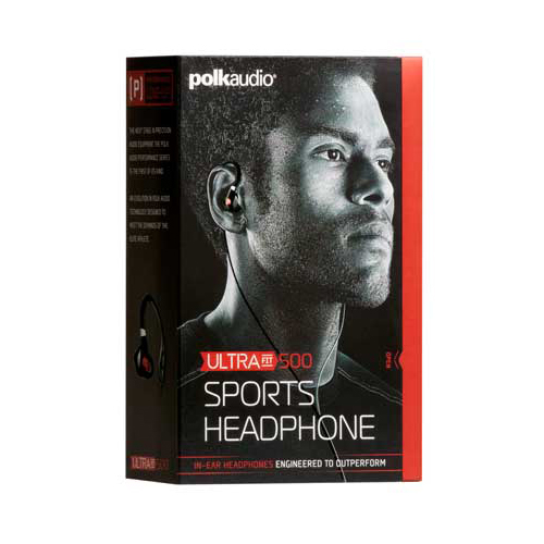 Наушники Polk Audio UltraFit 500 Black Red - рис.5