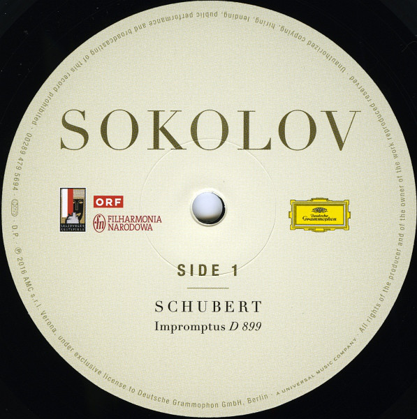Виниловая пластинка Grigory Sokolov - Schubert Beethoven - рис.2