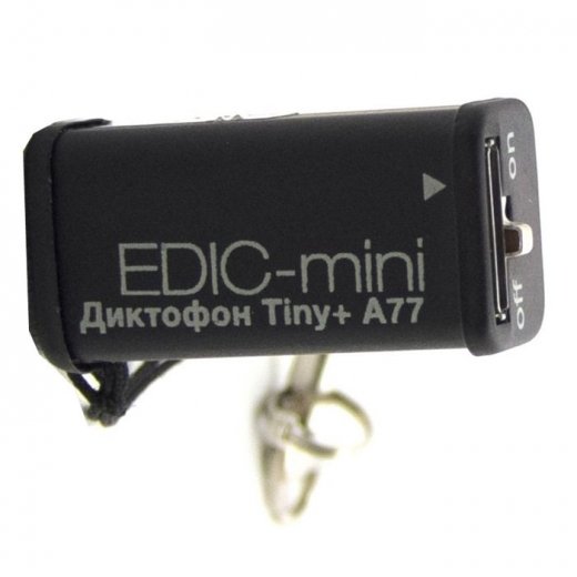 Диктофон EDIC-mini Tiny+ A77-150HQ Black - рис.1