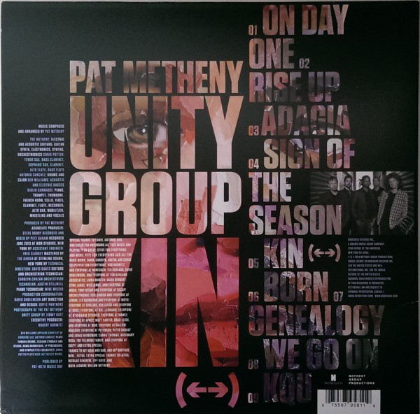 Виниловая пластинка Pat Metheny Unity Group - Kin (??) - рис.1