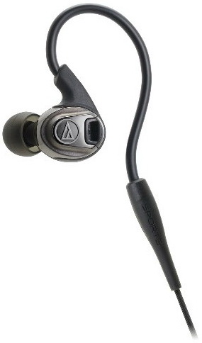 Наушники AUDIO-TECHNICA ATH-SPORT3 Black - рис.1