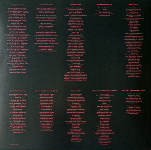 Виниловая пластинка The Smiths – The Queen Is Dead LP - рис.2