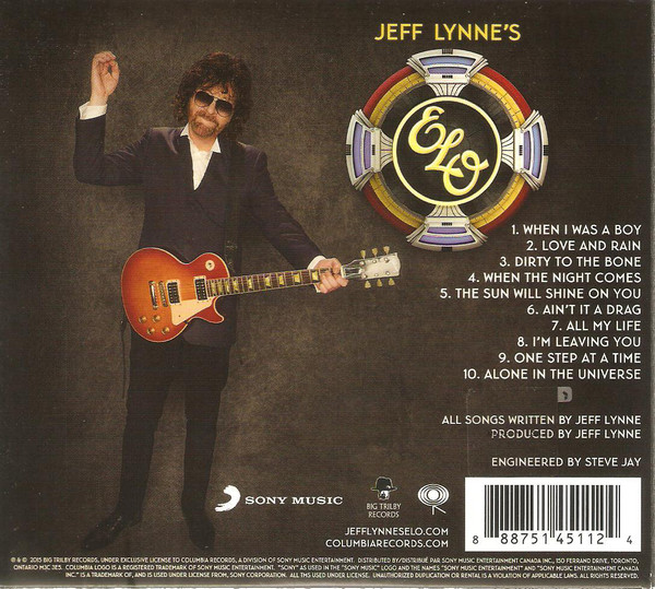 Виниловая пластинка JEFF LYNNE'S ELO ALONE IN THE UNIVERSE CD - рис.1