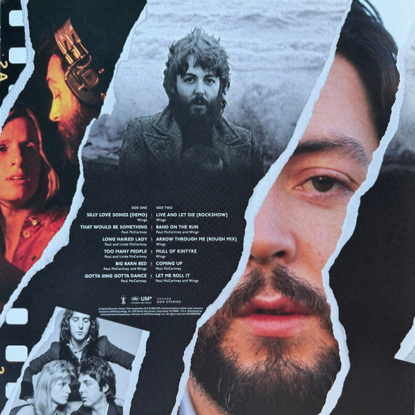 Виниловая пластинка Paul McCartney - Man On The Run OST LP - рис.1