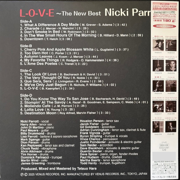 Виниловая пластинка Nicky Parrott - L-O-V-E ? The New Best - 2LP - рис.2
