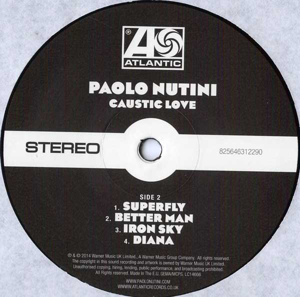 Виниловая пластинка Paolo Nutini - Caustic Love - рис.3