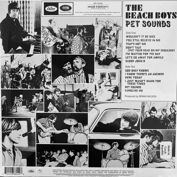 Виниловая пластинка Beach Boys - The Pet Sounds (coloured) LP - рис.1