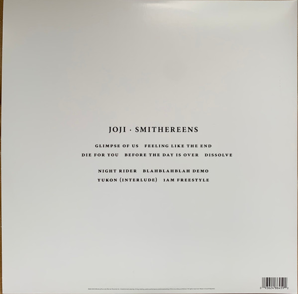 Виниловая пластинка Joji - Smithereens - Clear LP - рис.1