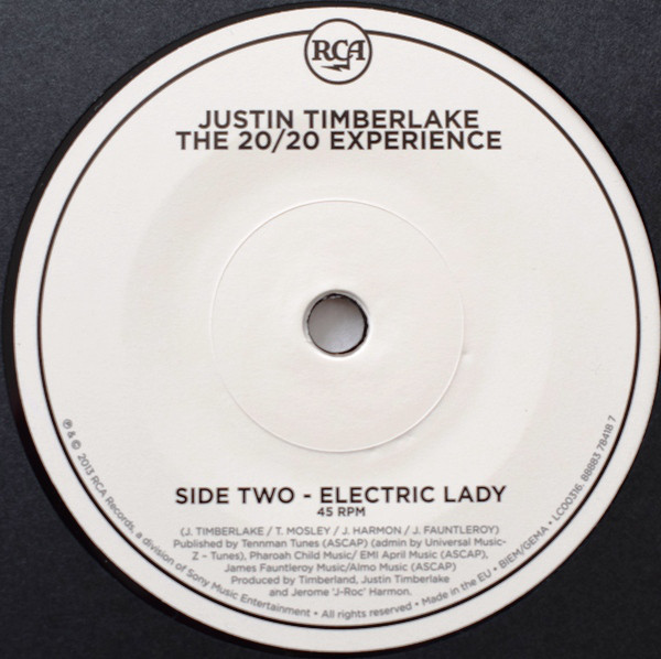 Виниловая пластинка Justin Timberlake - The 2020 Experience (2 Of 2) - рис.2