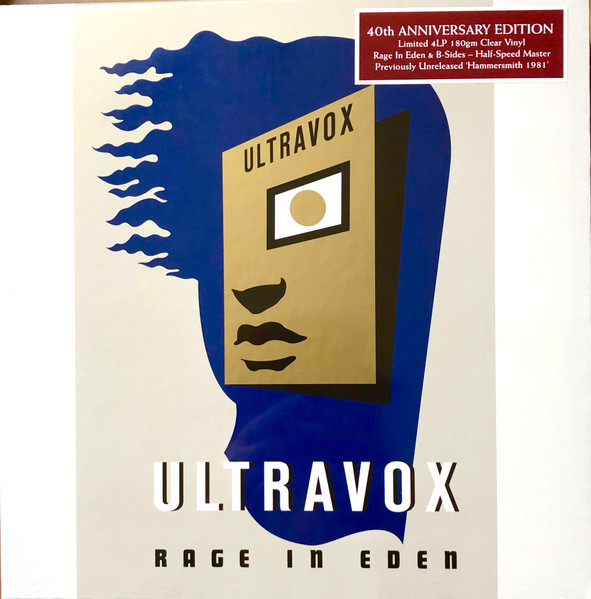 Виниловая пластинка Ultravox – Rage In Eden - Box - Clear - 4LP - рис.0