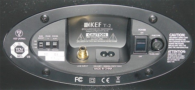Сабвуфер KEF T2 Black - рис.4