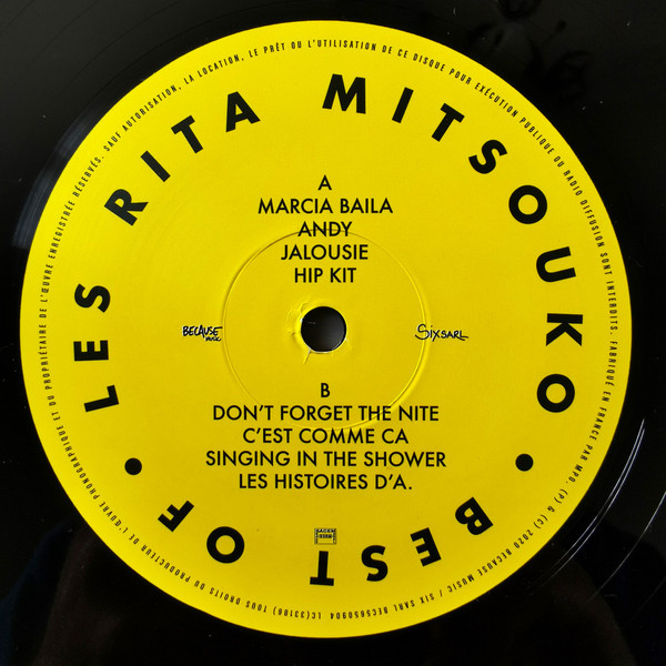 Виниловая пластинка Les Rita Mitsouko - Best Of - 2LP - рис.3