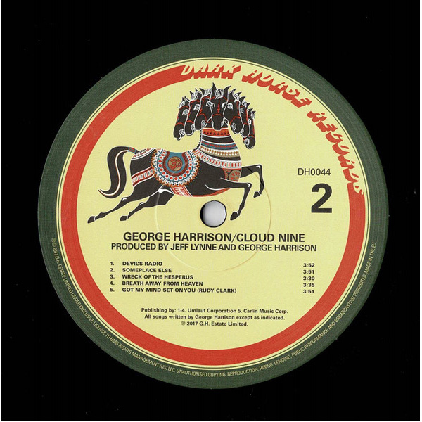 Виниловая пластинка George Harrison – Cloud Nine (Remastered 2024) LP - рис.5