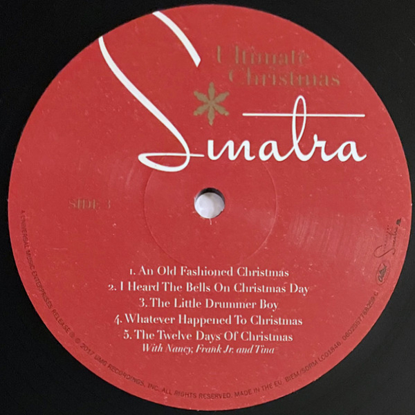 Виниловая пластинка Frank Sinatra - Ultimate Christmas 2LP - рис.4