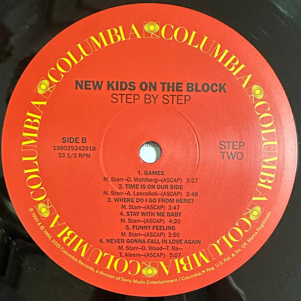 Виниловая пластинка New Kids On The Block – Step By Step LP - рис.4