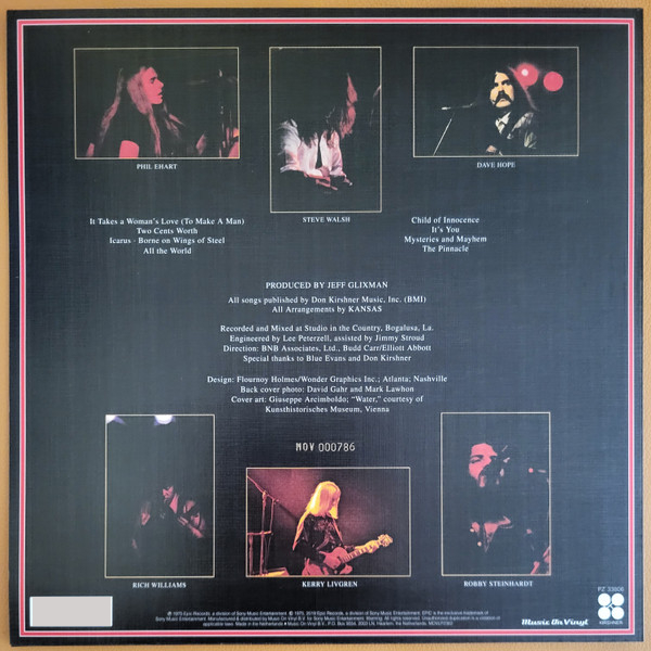 Виниловая пластинка Kansas - Masque (coloured) LP - рис.2