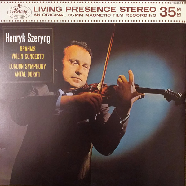 Виниловая пластинка Henryk Szeryng, Brahms, London Symphony, Antal Dorati – Violin Concerto LP - рис.0