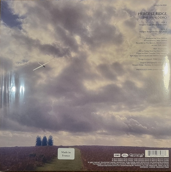 Виниловая пластинка Mike Oldfield – Hergest Ridge (The 1974 Demo) LP - рис.1