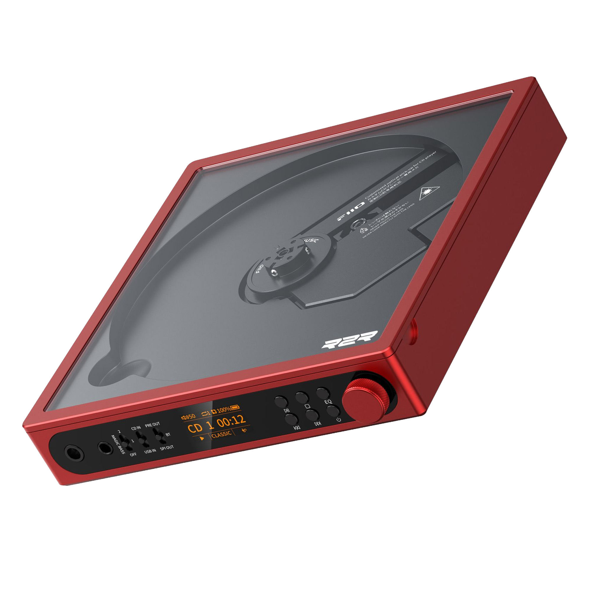 

CD проигрыватель FiiO, Красный, DM15 R2R Red