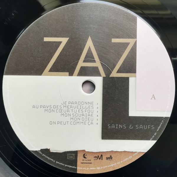 Виниловая пластинка Zaz – Sains & Saufs LP - рис.9