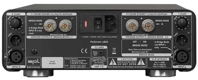 Усилитель SPL Performer S800 Silver - рис.2