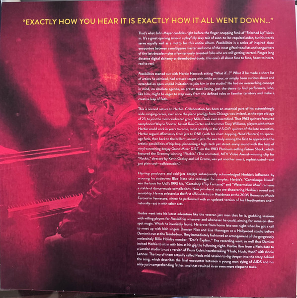 Виниловая пластинка Herbie Hancock – Possibilities (Red [Ruby]) 3LP - рис.1