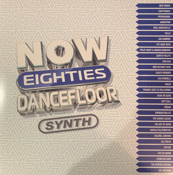 Виниловая пластинка Various - Now Eighties Dancefloor Synth - Dark Blue / Clear 2LP - рис.0