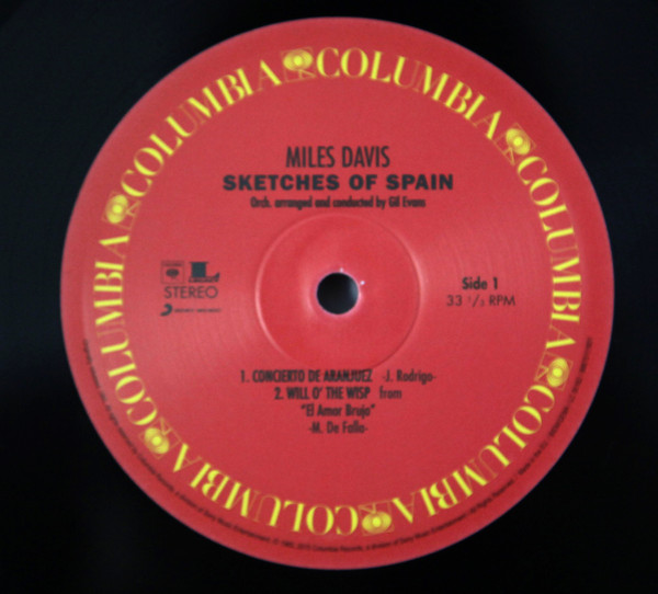 Виниловая пластинка Miles - Sketches Of Spain - рис.2