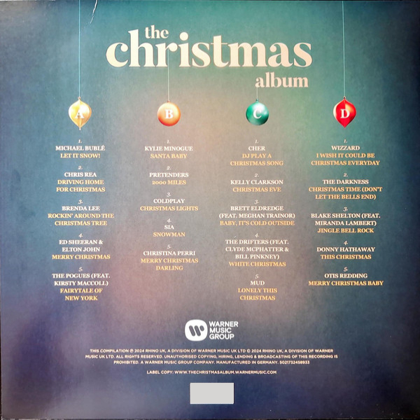 Виниловая пластинка Various – The Christmas Album 2LP - рис.1