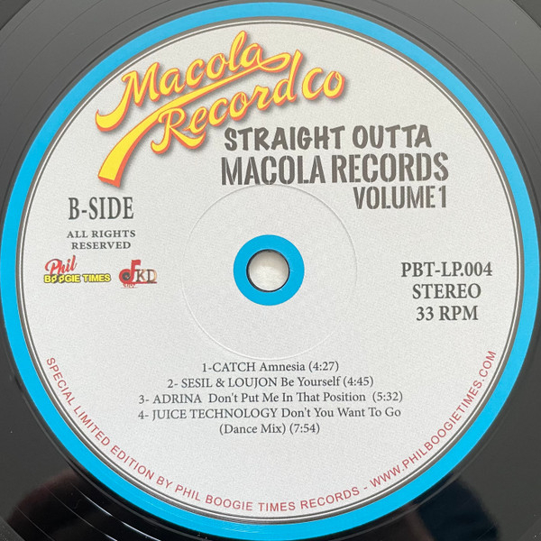 Виниловая пластинка Best of Macola 80s - Funk, Electro & Boogie Essentials! - LP - рис.3