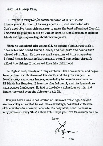 Виниловая пластинка Lil Peep - Come Over When You're Sober, Pt. 1 & Pt. 2 LP - рис.8