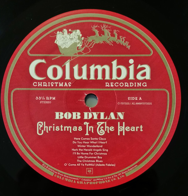 Виниловая пластинка Bob Dylan - Christmas In The Heart - рис.2