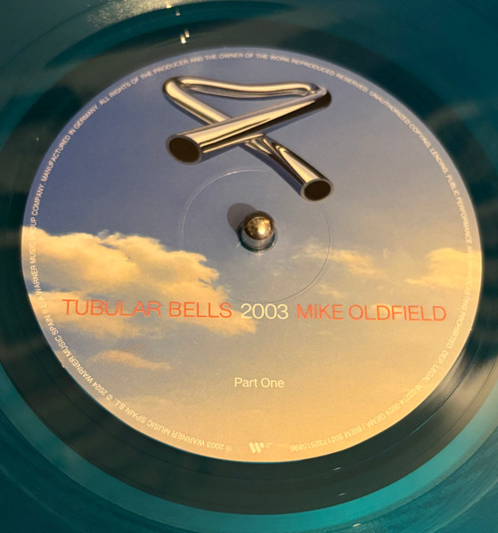 Виниловая пластинка Mike Oldfield – Tubular Bells 2003 - Blue - LP - рис.2