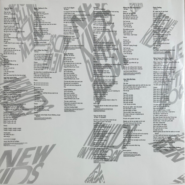 Виниловая пластинка New Kids On The Block – Step By Step LP - рис.5