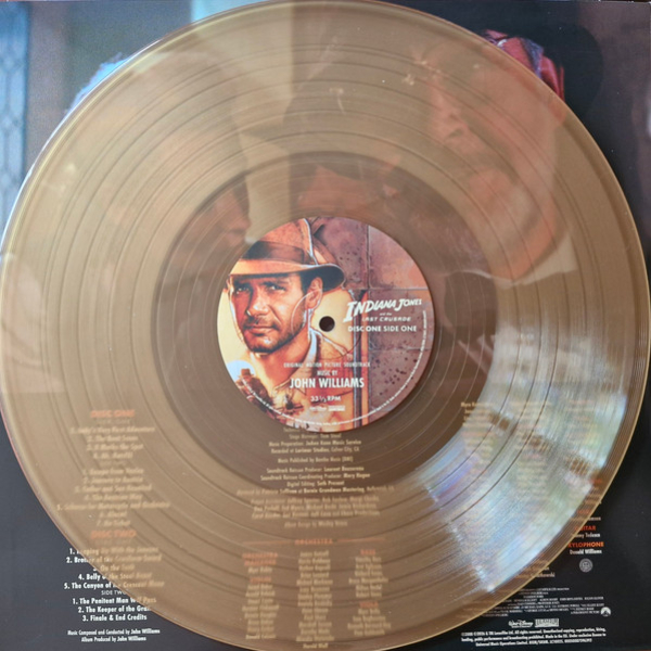Виниловая пластинка John Williams - Indiana Jones And The Last Crusade OST (coloured) - 2LP - рис.8