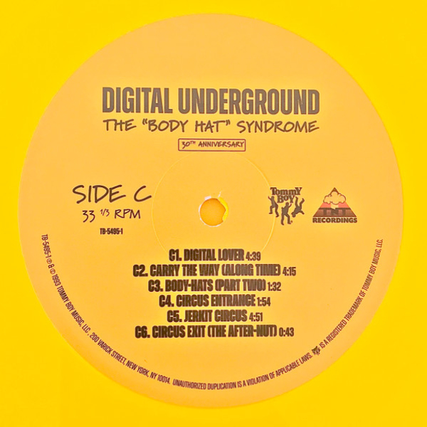 Виниловая пластинка Digital Underground – The "Body-Hat" Syndrome (coloured) - 2LP - рис.17